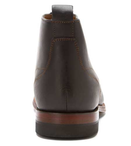 Leather Brogan Boot - Black